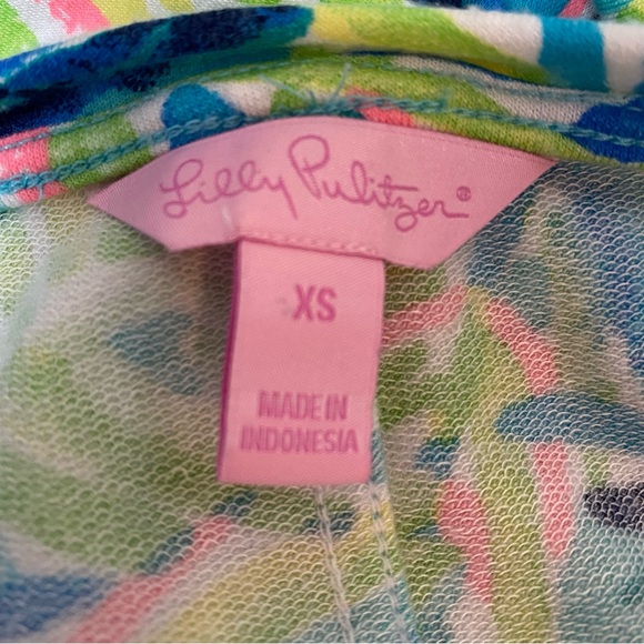 Lilly Pulitzer Devon Serenity Dress, Women’s Sz XS - Picture 4 of 5